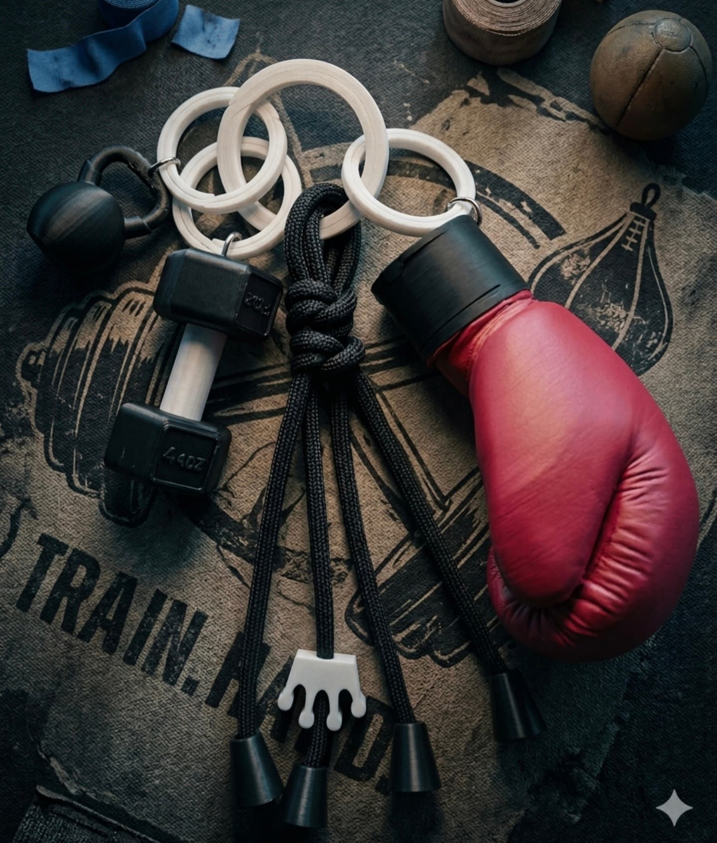 Llaveros Gym - producto personalizado 3D Kreandoen3d México (14)